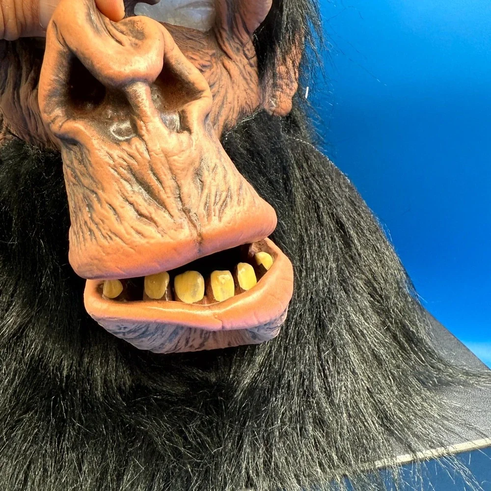 Zagone Studios Handmade Chimpanzee Mask for Carnival Halloween &‎ Theme Parties